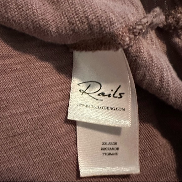 Rails Skhi Henley Thermal Shirt Excellent Condition Men’s Size XXL - Picture 6 of 9